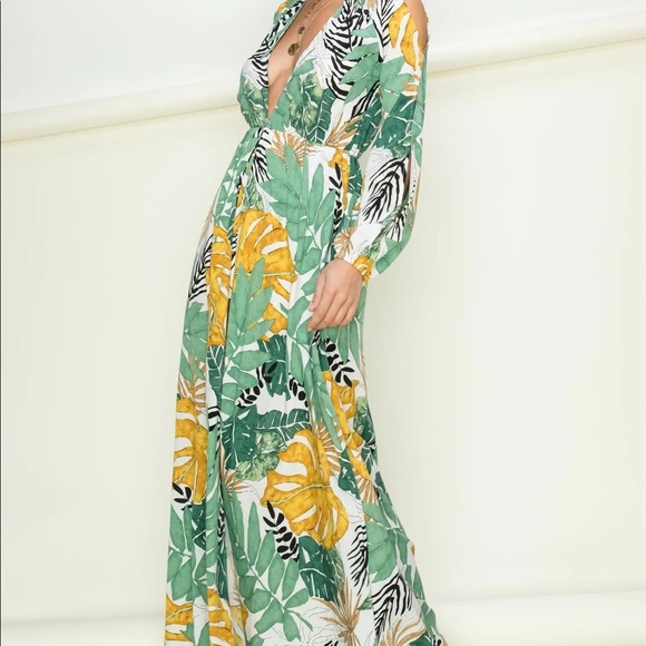 HYFVE Tropical Maxi Dress NWT - Picture 6 of 11